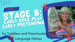 Therapists Register For This Course #473 Stage 8: Early Role Play and Pretending with Peers in Stages of Play for Toddlers and Preschoolers with Language Delays
