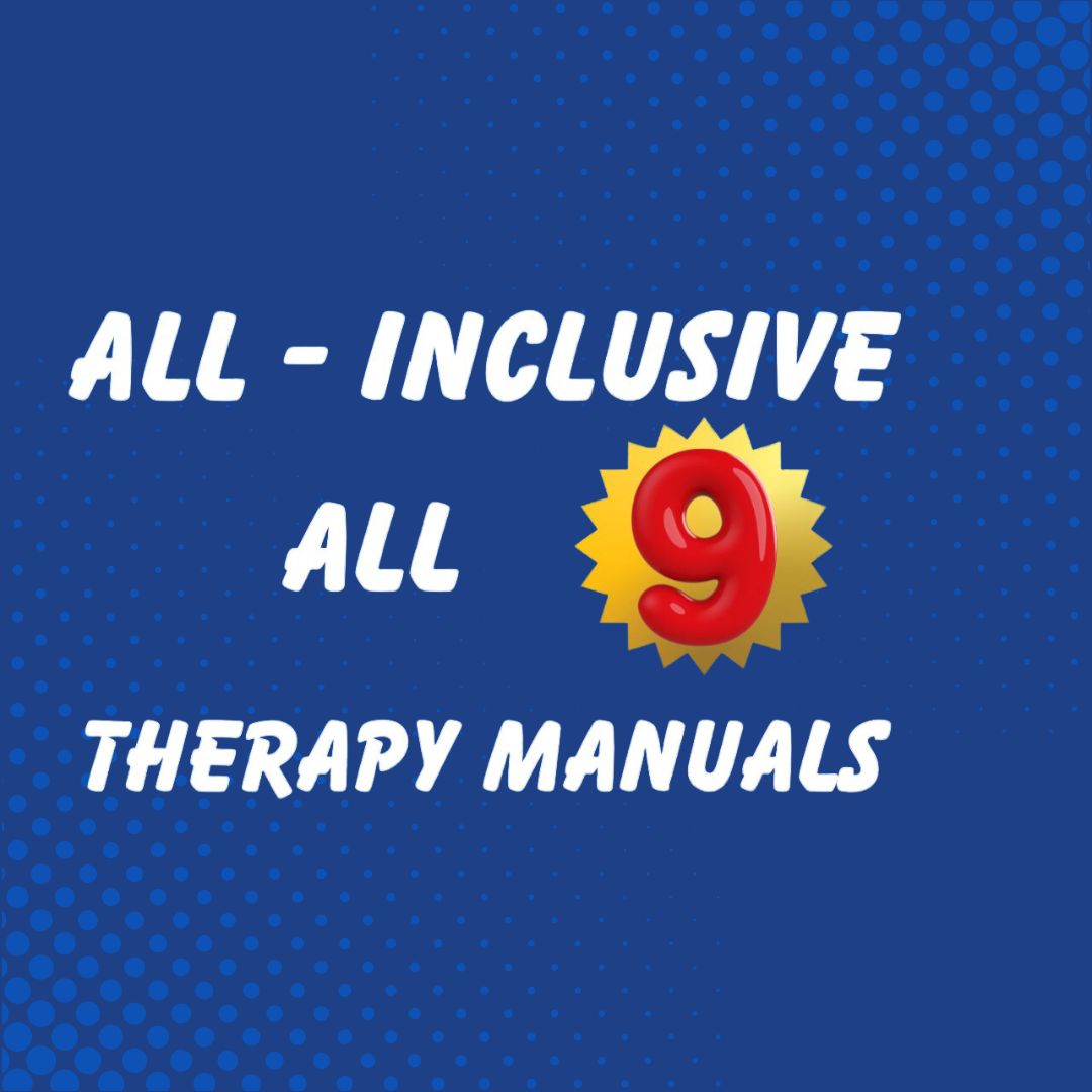 All Inclusive All Speech Therapy Therapy Manuals