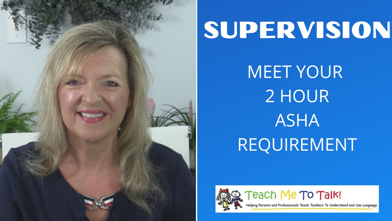 ASHA CEU COURSE #449 Clinical Supervision and Education…. Following ASHA’s Guidelines for Best Practice