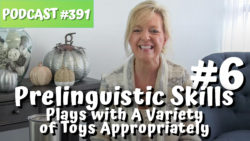 #391 Prelinguistic Skill #6 Plays Appropriately with a Variety of Toys